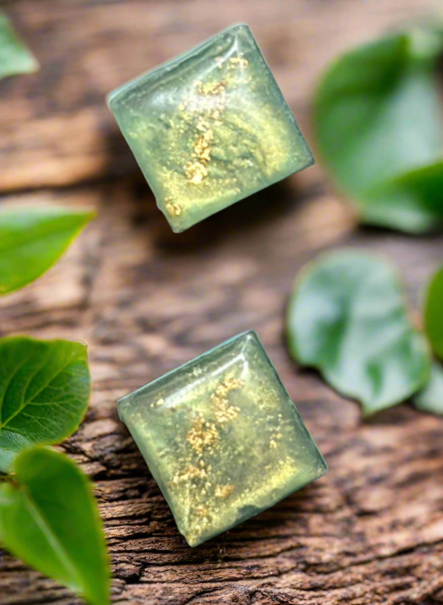 Earth and Éire Diamond Stud Earrings: Forests Embrace