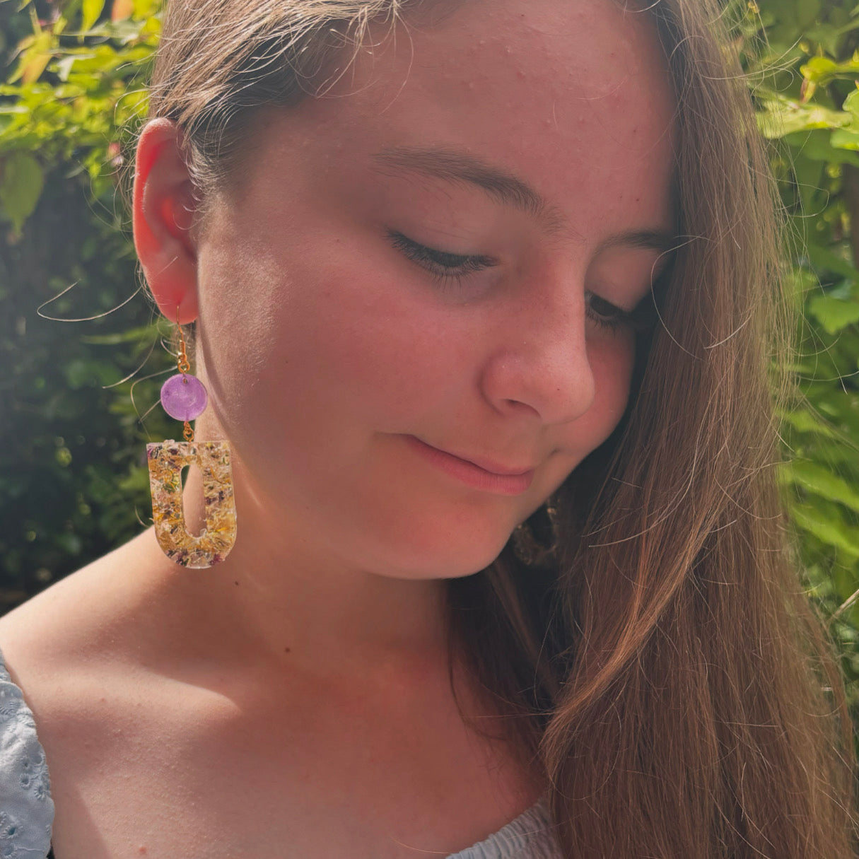 Secrets of the Garden Arch Wildflower Earrings