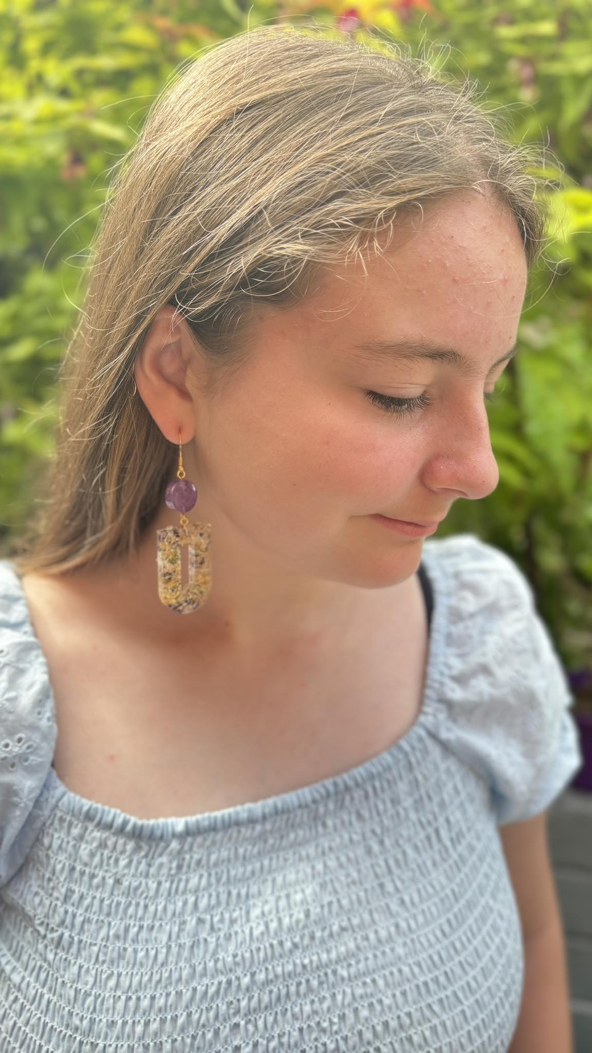 Secrets of the Garden Arch Wildflower Earrings