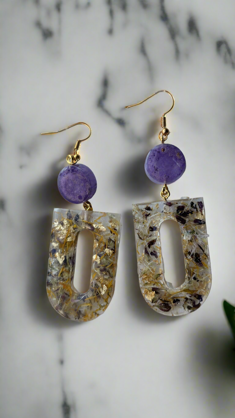 Secrets of the Garden Arch Wildflower Earrings