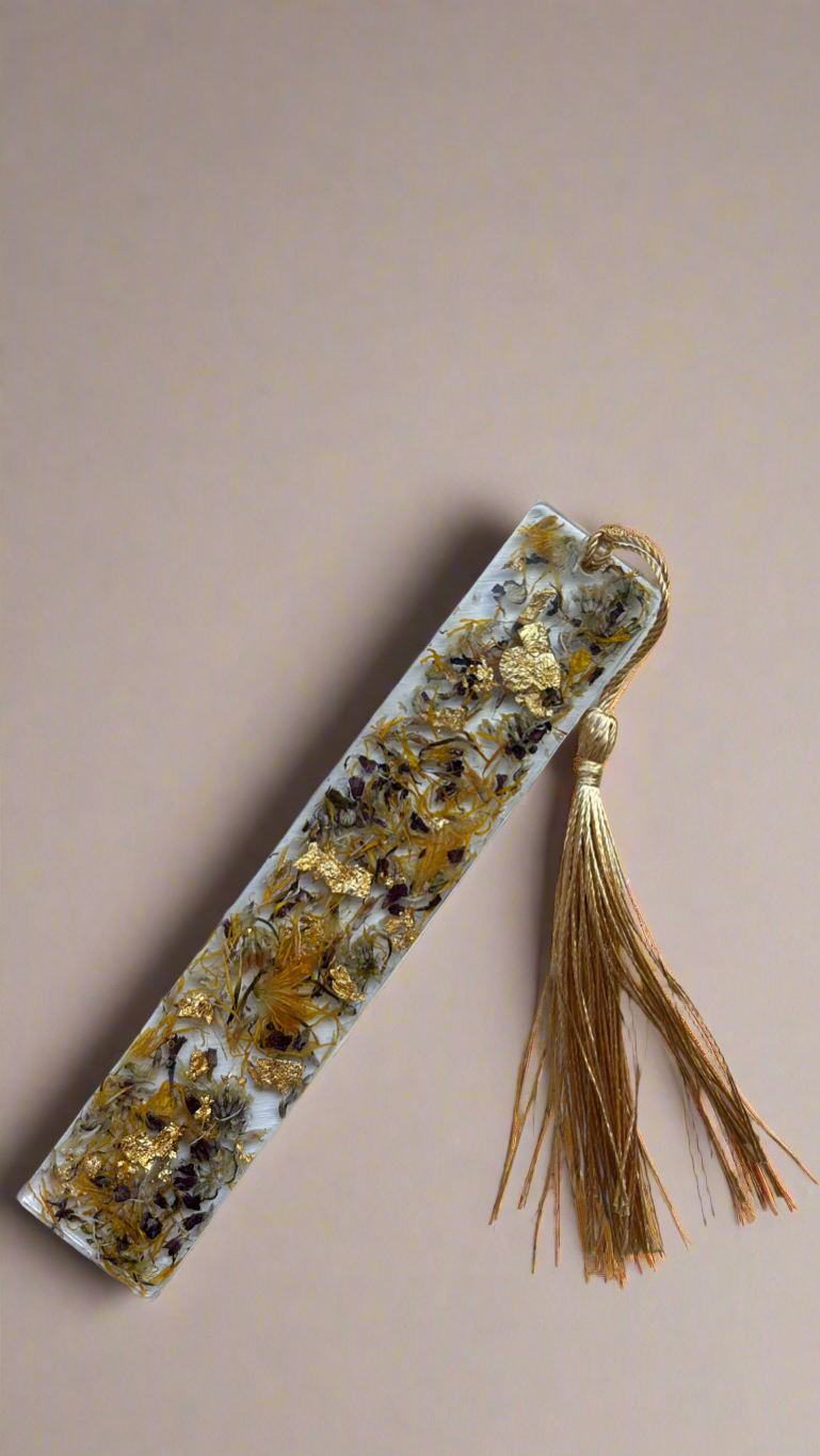 Secrets of the garden wildflower Bookmark